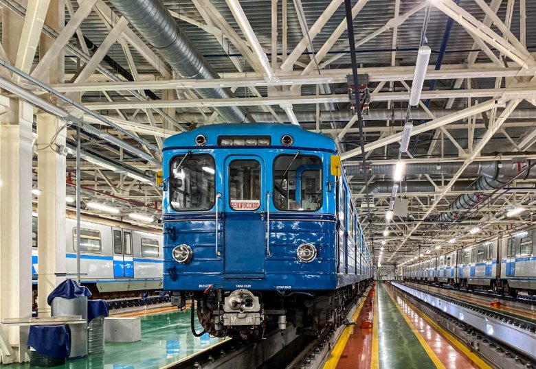 Электродепо автово петербургского метрополитена