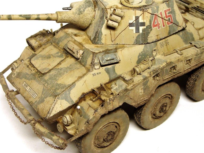 Sd kfz 234/2 puma моделист