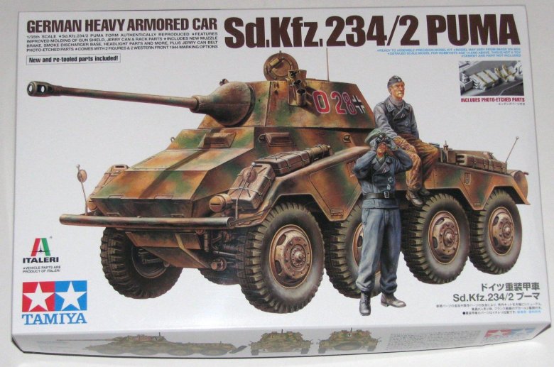 Немецкий бронеавтомобиль sd.kfz.234/2 «пума»