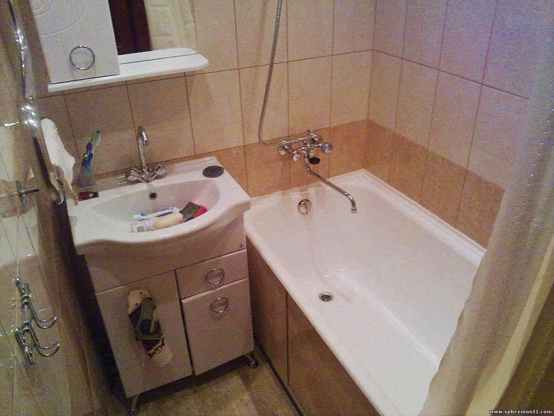 Примеры ремонта ванной