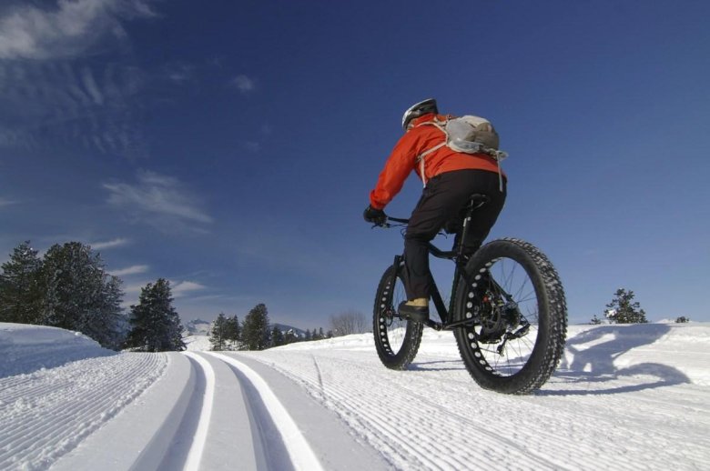 Fatbike snow