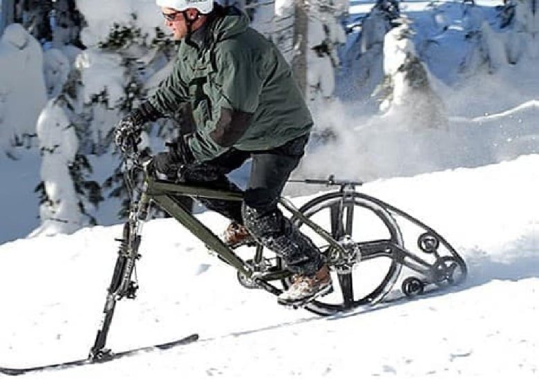 Зимний велосипед ktrak