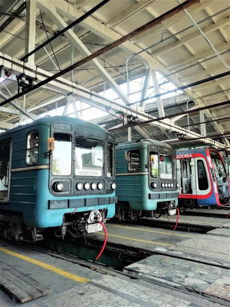 Электродепо северное московского метрополитена