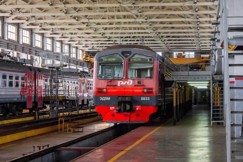 Моторвагонное депо железнодорожная