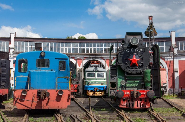 Рижский вокзал музей железнодорожной техники