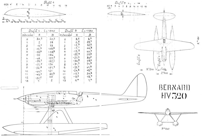 Чертежи гидросамолета mc-72