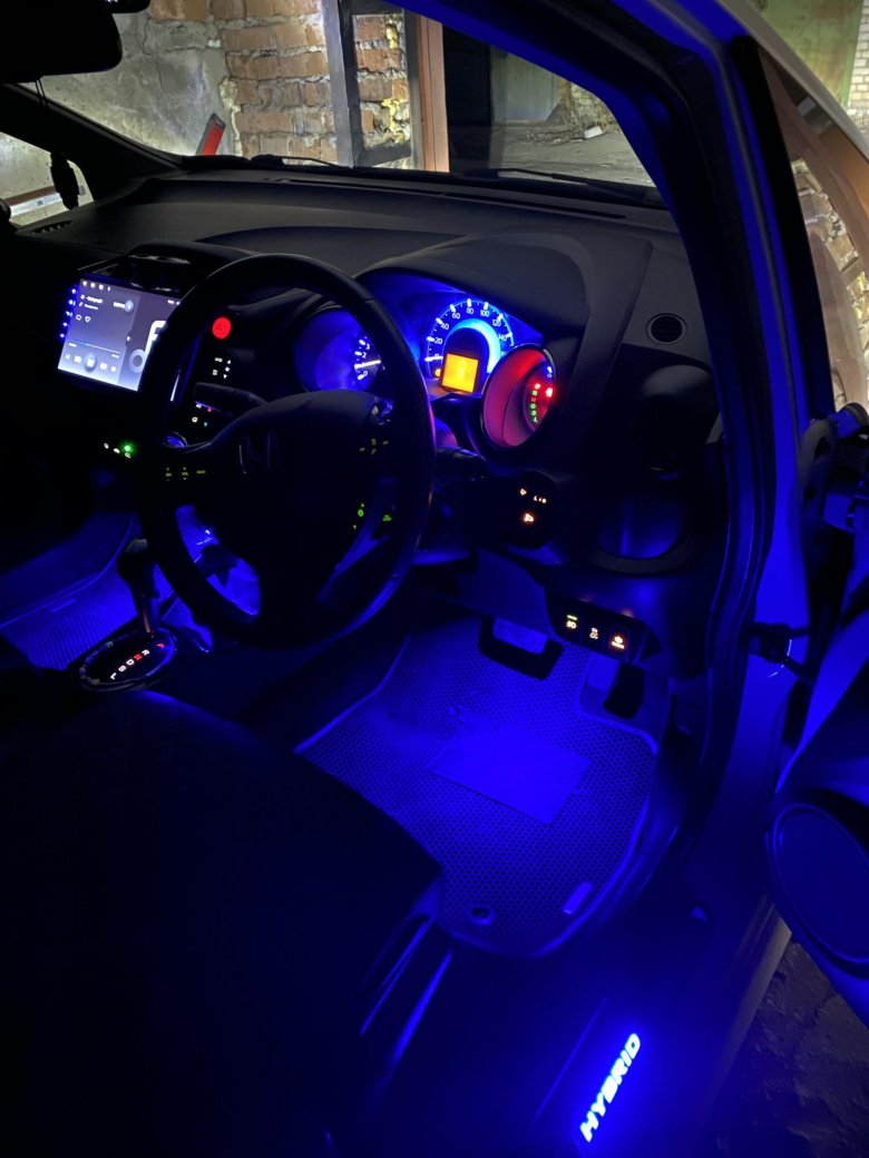 Подсветка ног honda fit