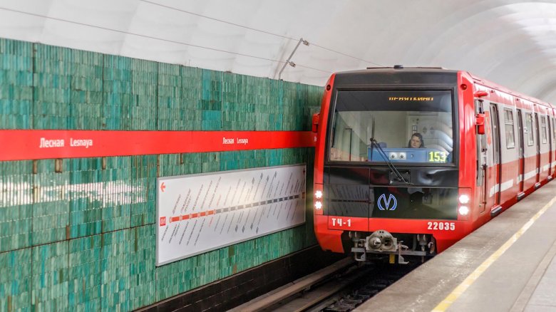 Поезда метро санкт петербурга