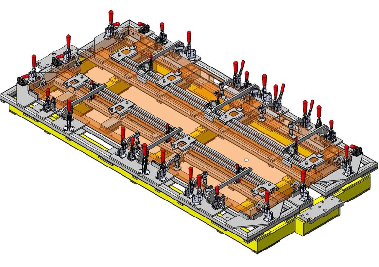 Стапель для сборки металлоконструкций
