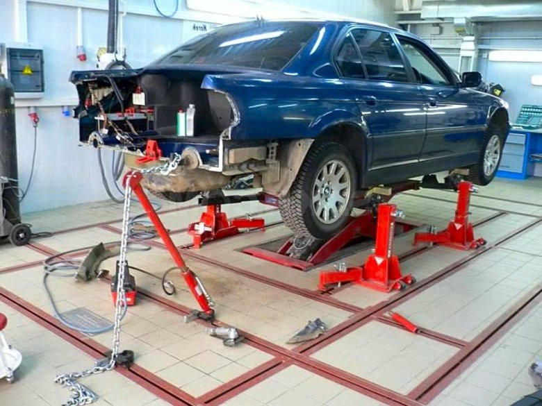 Восстановление геометрии кузова