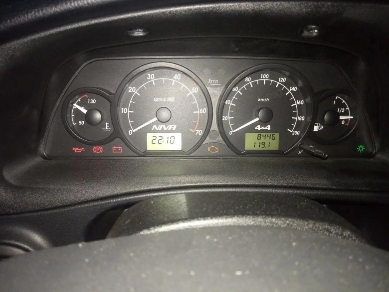 Приборная панель нива шевроле