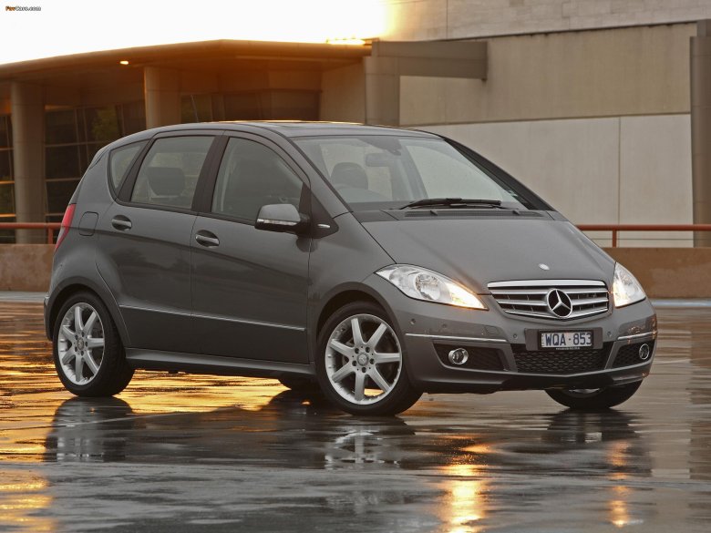 Mercedes-benz a-klasse ii (w169) рестайлинг