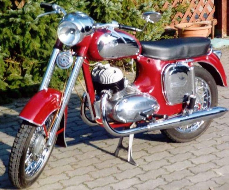 Мотоцикла ява