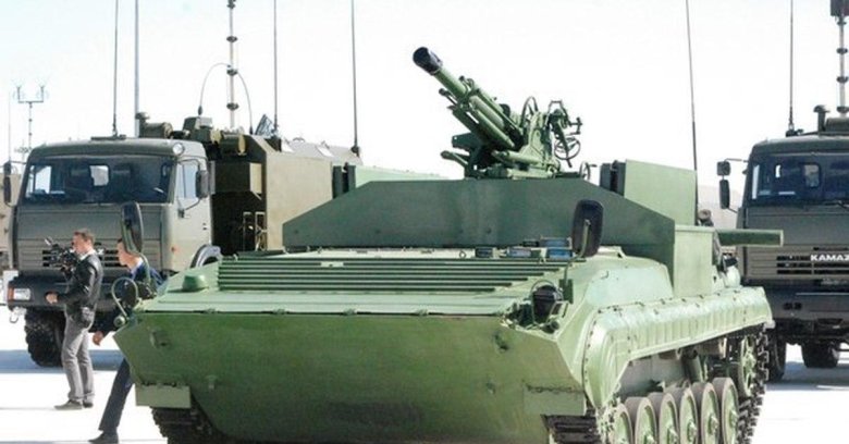 82 мм миномет 2б9 василек