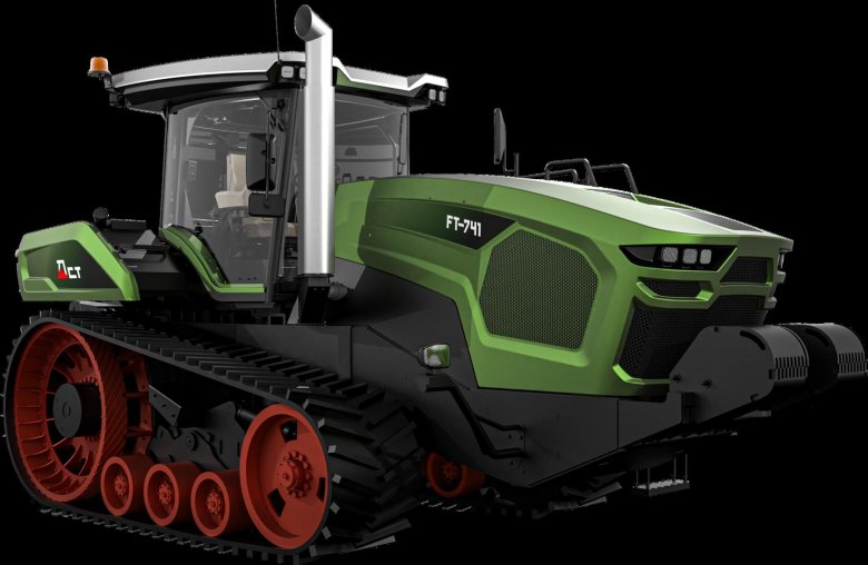 Новый сельскохозяйственный трактор