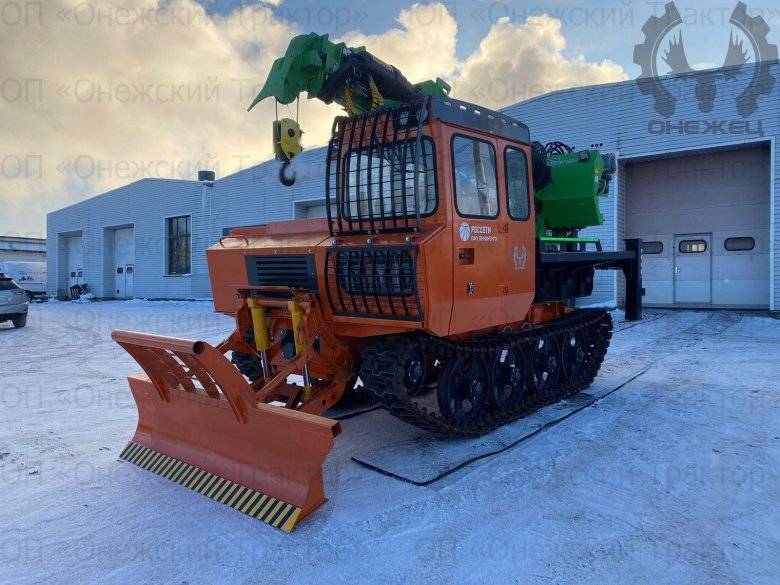 Трелевочный трактор онежец тлт-100