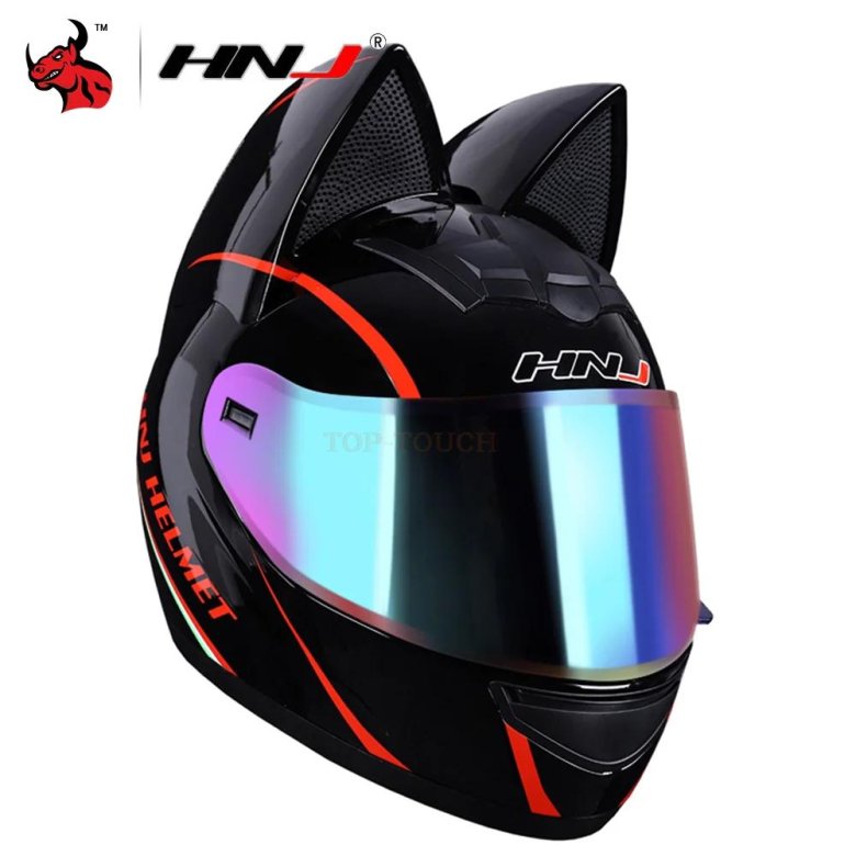 Шлем с кошачьими ушками