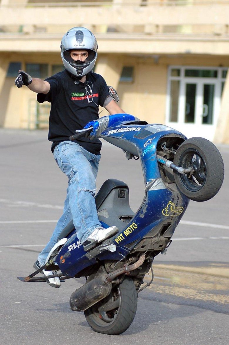 Хонда дио стант