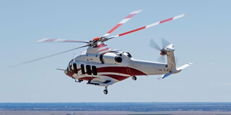 Helicopter bell 525