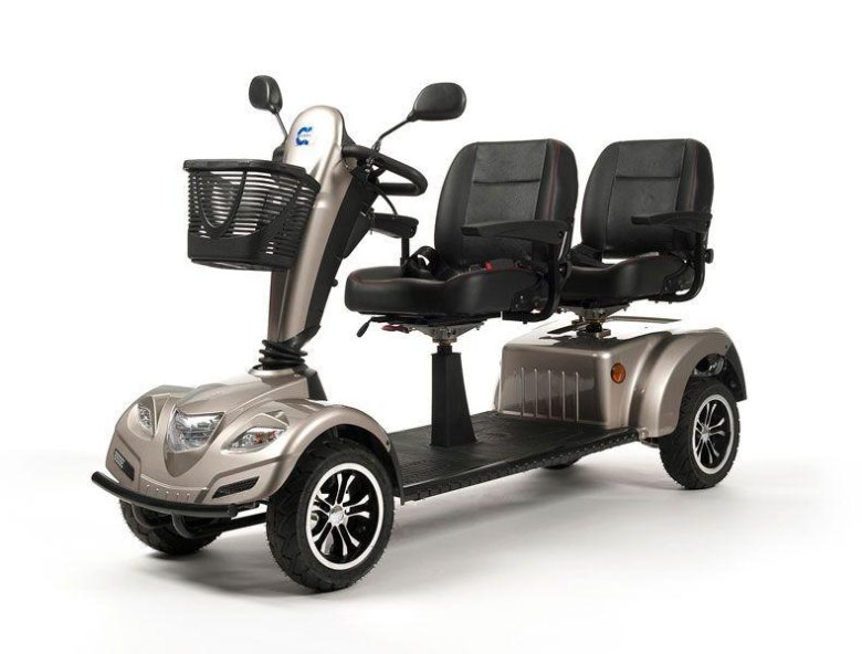 Электроскутер трехколесный взрослый