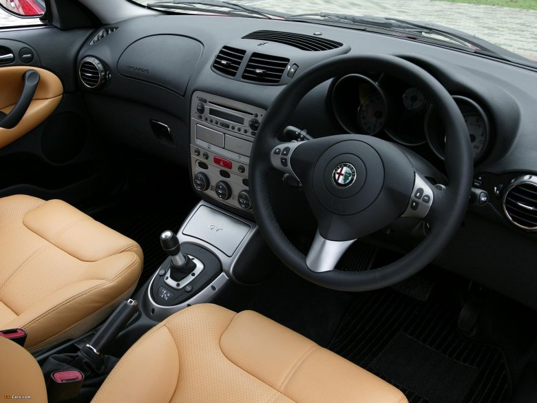 Alfa romeo gt interior