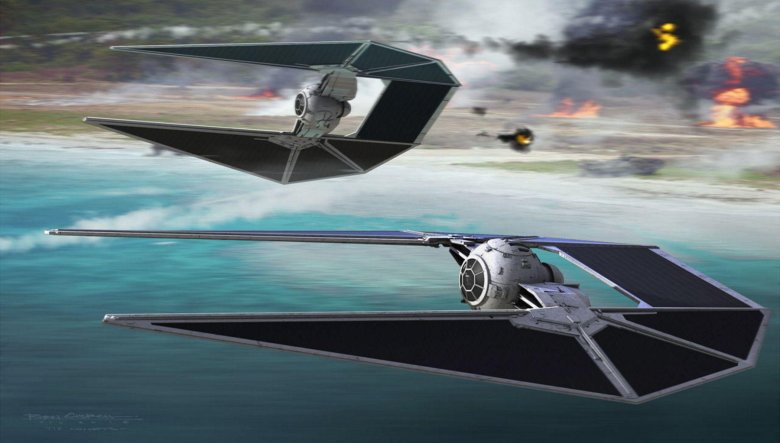 Tie striker звездные войны