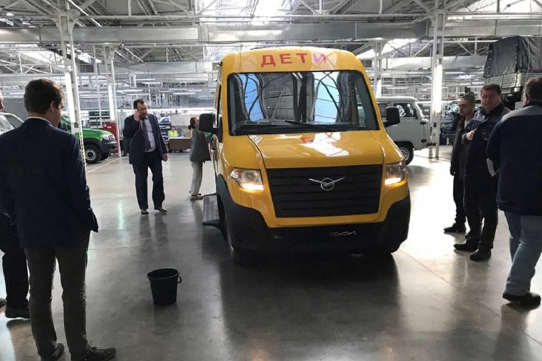 Новый микроавтобус уаз