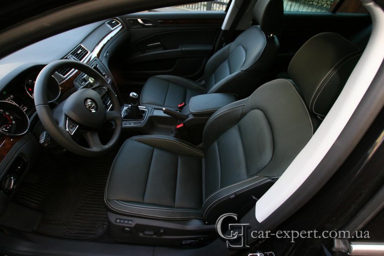 Суперб 2 салон кожа