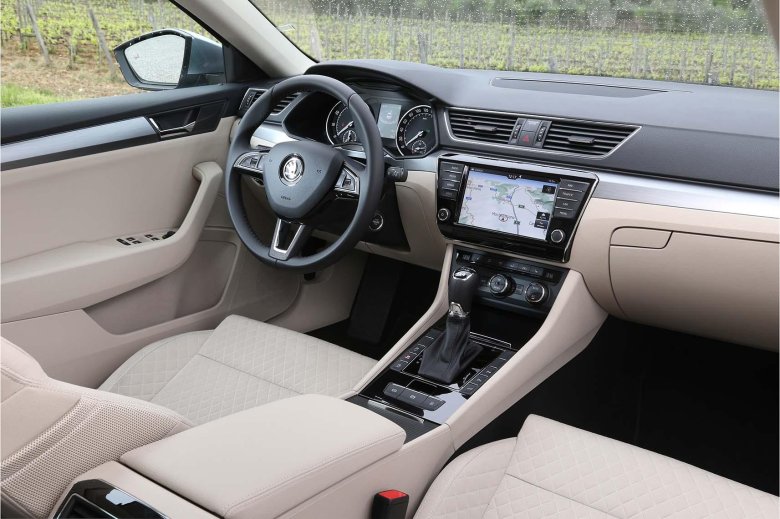 Skoda superb 2016 салон