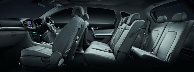 Chevrolet captiva салон