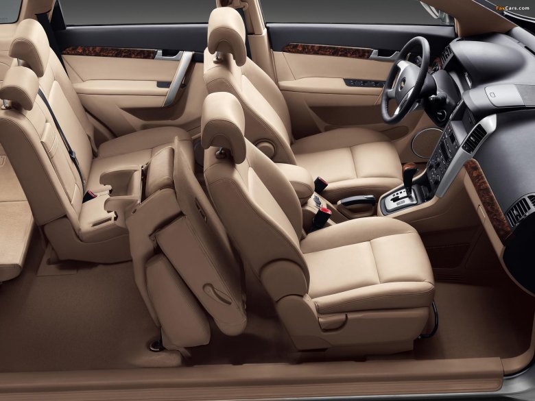 Chevrolet captiva 2014 interior