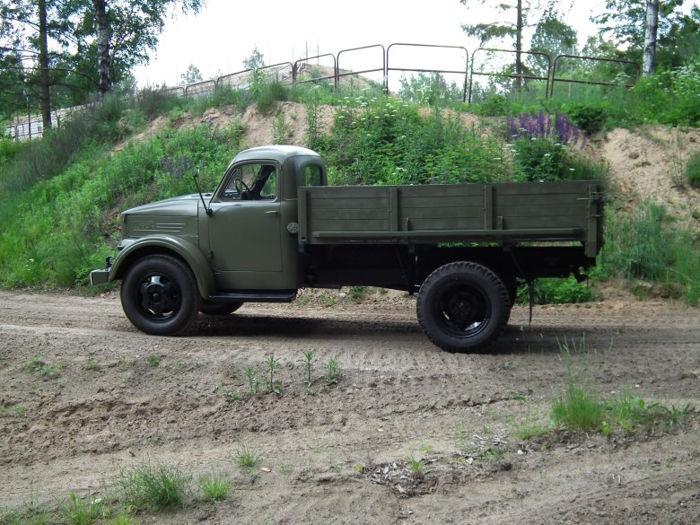 Бортовой грузовик газ 51