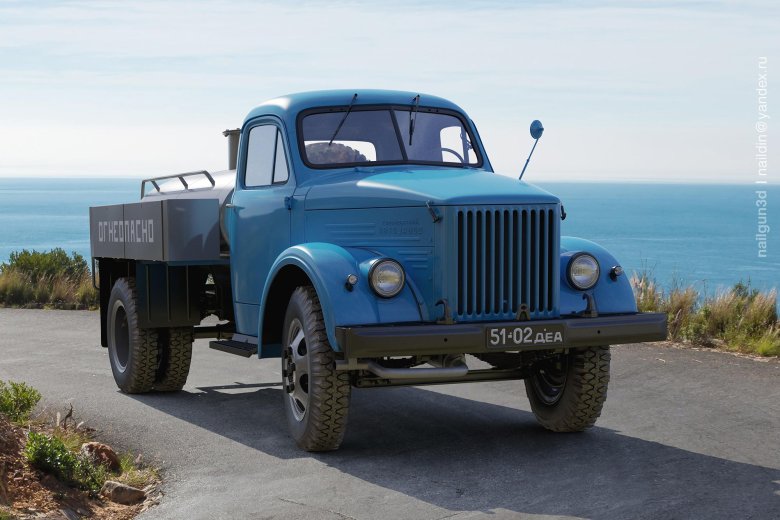 Грузовик газ 51