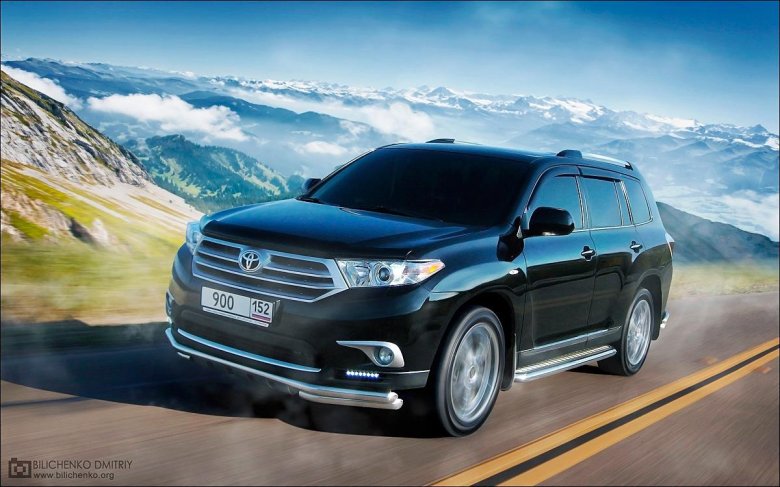 Тойота хайлендер 2012
