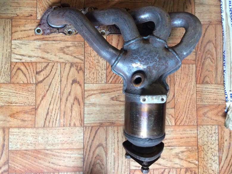 Выпускной коллектор поло седан 1 6 cfna