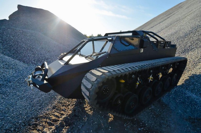 Гражданский танк ripsaw ev2