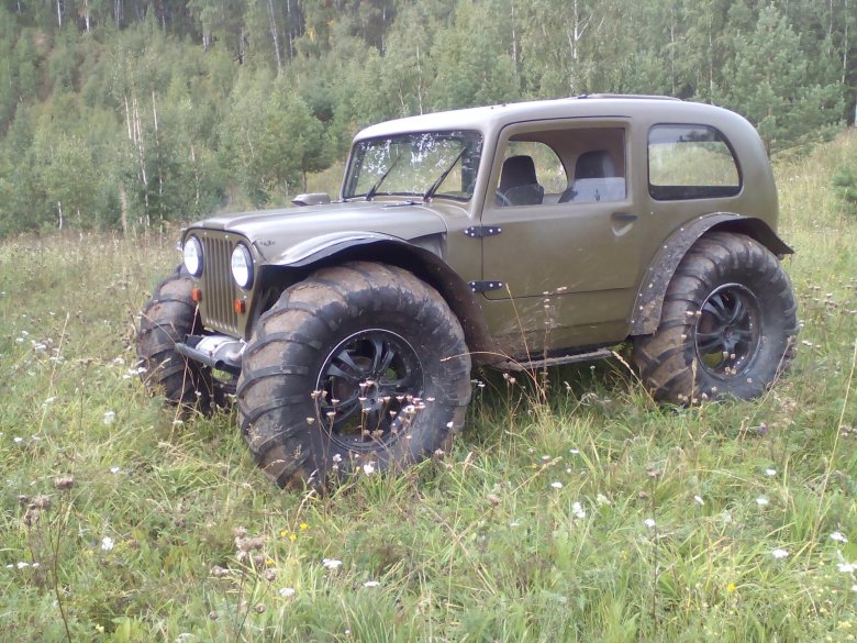 Москвич болотоход