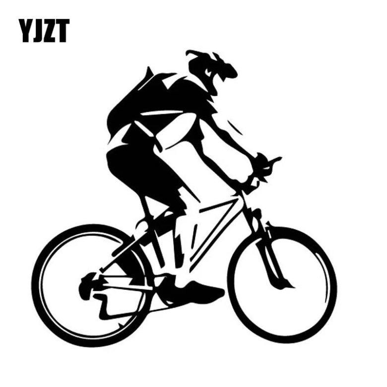 Силуэт велосипедиста