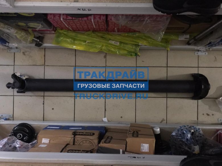 Кардан на ивеко траккер с подвесным