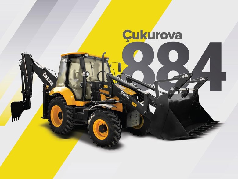 Экскаватор погрузчик cukurova 884