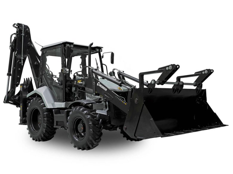 Экскаватор погрузчик hidromek hmk 102 s