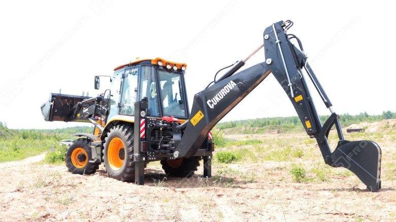 Cukurova 885 экскаватор погрузчик