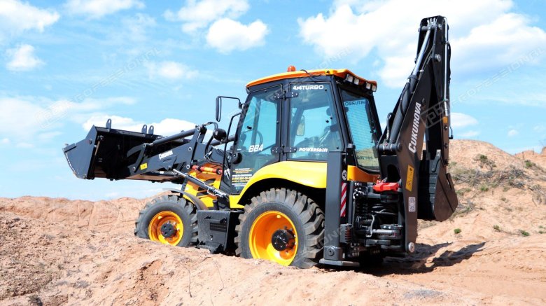 Экскаватор погрузчик cukurova 888