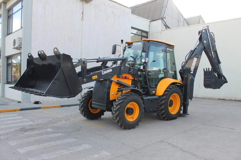 Экскаватор погрузчик cukurova 888