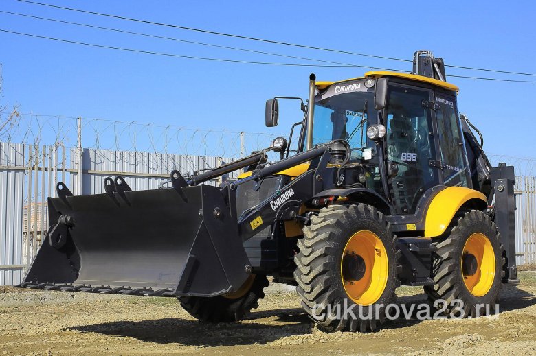 Экскаватор погрузчик cukurova 888