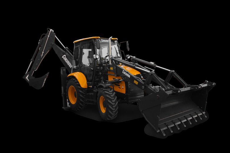 Экскаватор погрузчик cukurova 884