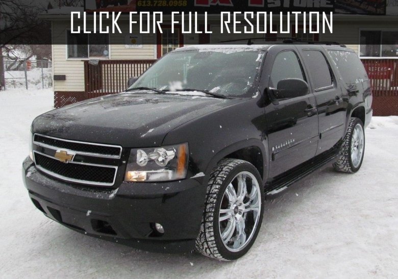 Chevrolet suburban 210 black