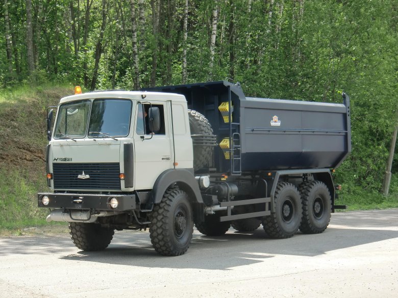 Маз 6*6 самосвал 658931-03е