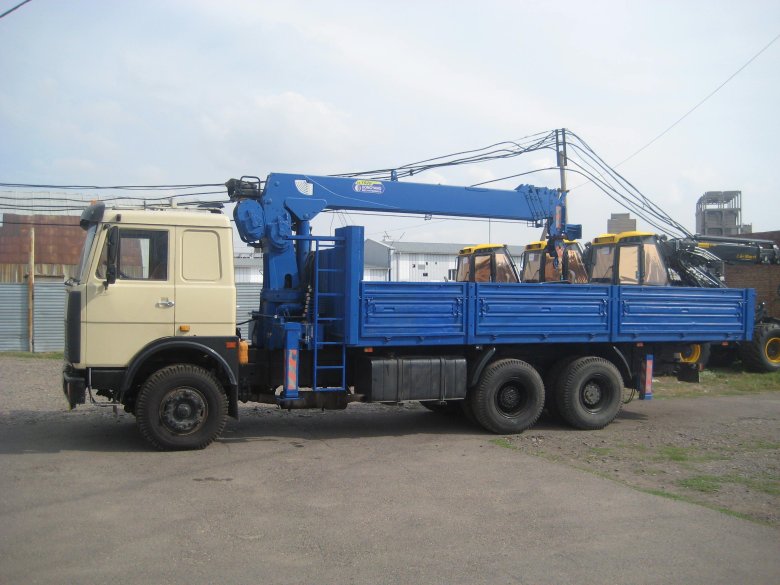 Маз 6303 манипулятор