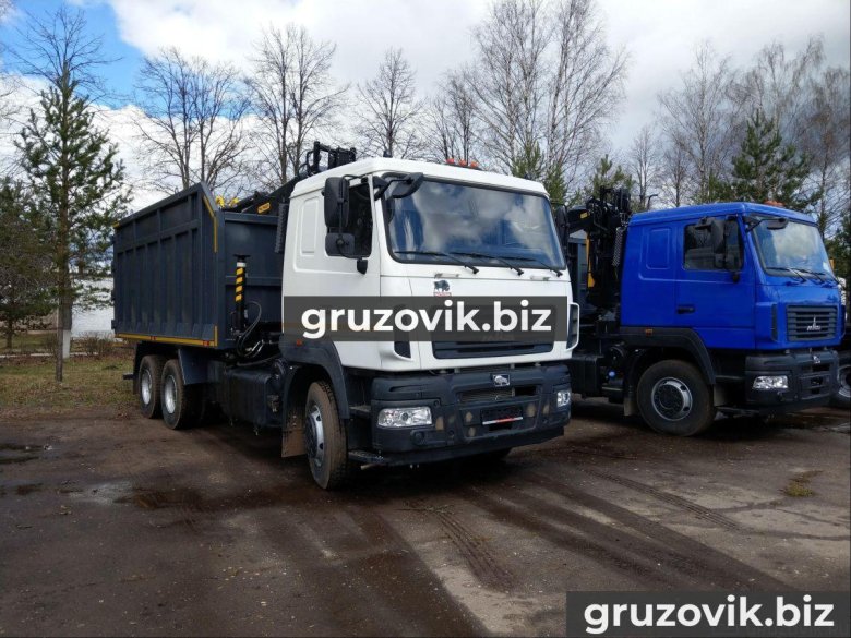 Ломовоз маз 6312с5